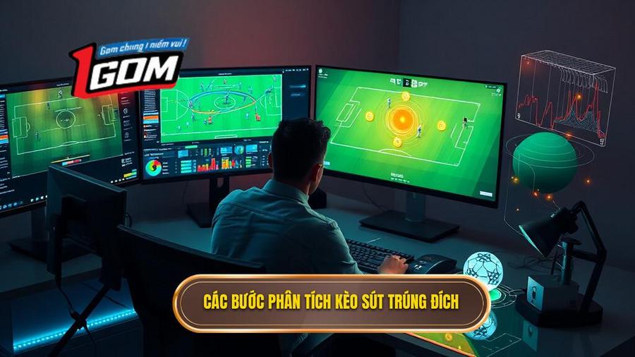3. Các bước thực hiện cách phân tích kèo dựa trên tỷ lệ sút trúng đích