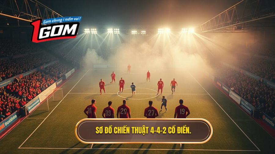 Chiến thuật bóng đá 4-4-2 cổ điển: Biểu tượng bất diệt của sự cân bằng và hiệu quả