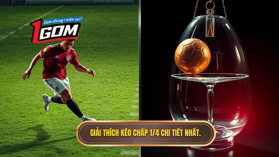 Bản chất thực sự của Kèo chấp 1/4 (0.25) trong cá độ bóng đá