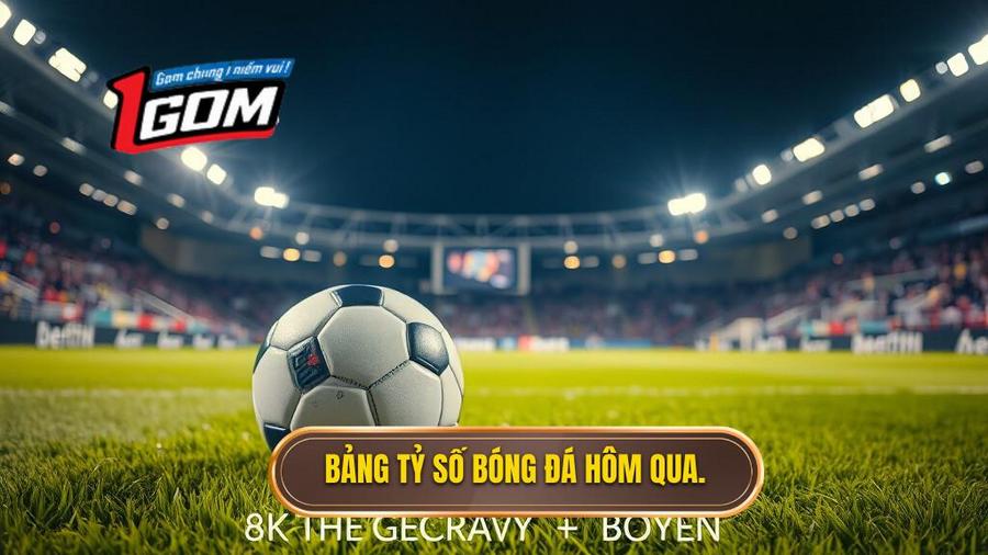 Tổng hợp tỷ số bóng đá hôm qua các giải đấu hàng đầu