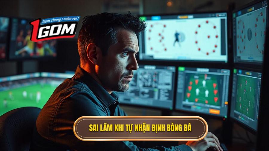 Những sai lầm thường gặp khi tự nhận định bóng đá
