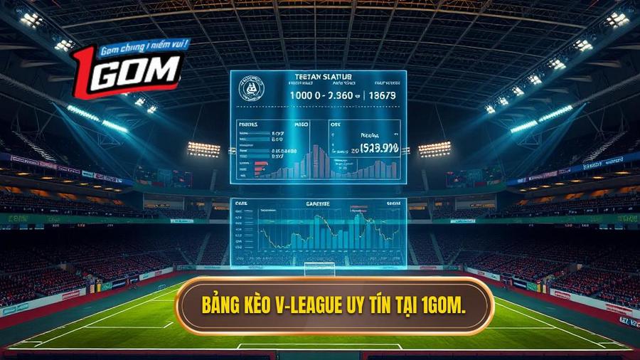 Bảng kèo V-League mới nhất: Cập nhật tỷ lệ và bí quyết soi kèo từ chuyên gia