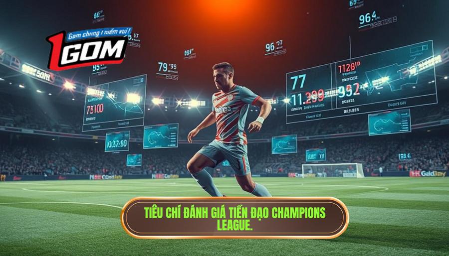 1. Tiêu chí đánh giá tiền đạo Champions League.