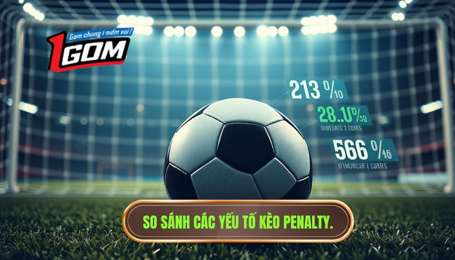 So sánh các yếu tố kèo penalty